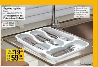 Preçolândia Faqueiro Itaparica Brinox oferta