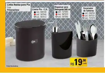 Linha Avulsa Para Pia Coza