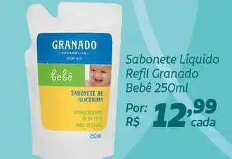 Coocerqui Sabonete Líquido Refil Granado Bebê 250ml oferta