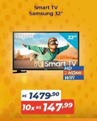 Atakarejo Smart Tv Samsung 32" oferta