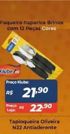 Faqueiro Itaparica Brinox Com 12 Peças Cores