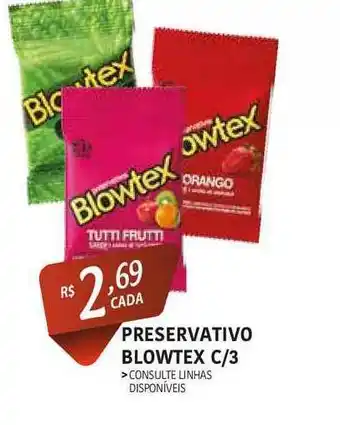 Preservativo Blowtex c/3