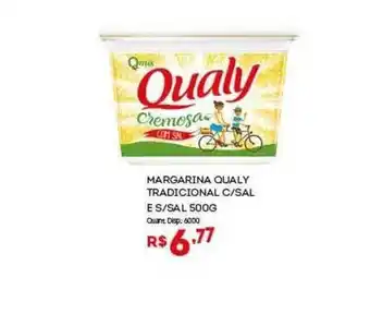 Margarina Qualy Tradicional C-sal E S-sal 500g