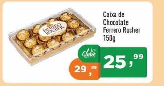 Caixa De Chocolate Ferrero Rocher 150g