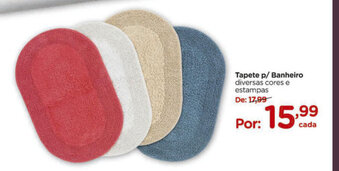 Carrefour Tapete p/ Banheiro oferta
