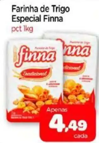 Farinha de Trigo Especial Finna pct 1kg
