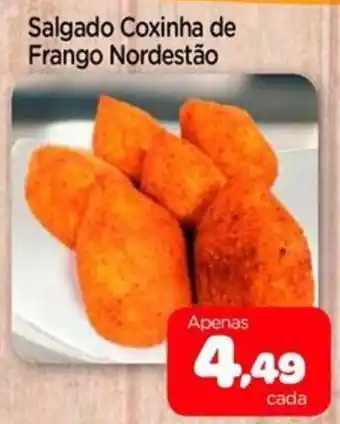 Nordestão Salgado Coxinha de Frango Nordestão oferta