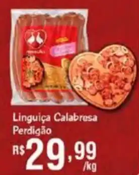 Nordestão Linguiça Calabresa Perdigão oferta