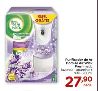 Carrefour Purificador de Ar Bom Ar Air Wick Freshmatic 250ml oferta