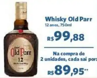 Sam's Club Whisky Old Parr 12 anos, 750ml oferta