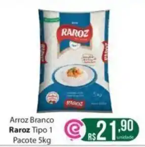 Comercial Esperança Arroz Branco Raroz Tipo 1 Pacote 5kg oferta