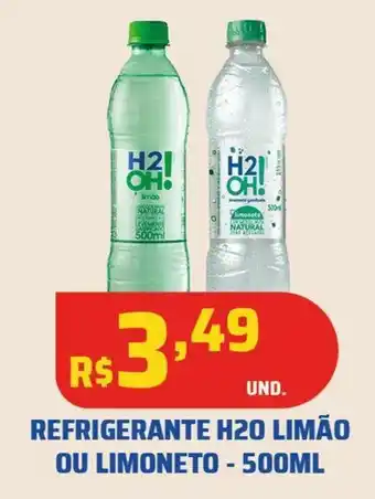 Tatico REFRIGERANTE H20 LIMÃO OU LIMONETO - 500ML oferta