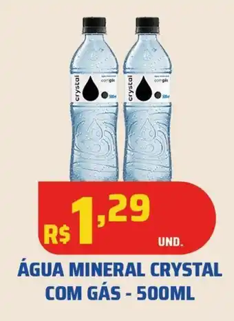 Tatico ÁGUA MINERAL CRYSTAL COM GÁS - 500ML oferta