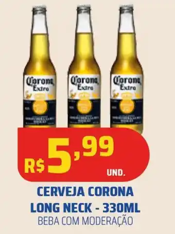 Tatico CERVEJA CORONA LONG NECK - 330ML BEBA COM MODERAÇÃO oferta