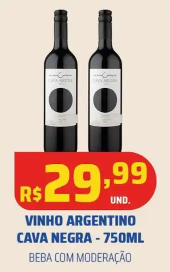 Tatico VINHO ARGENTINO CAVA NEGRA - 750ML oferta