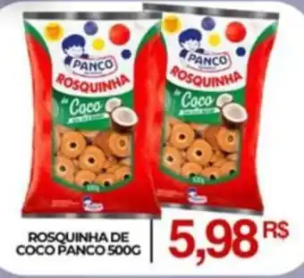 Mercadão Atacadista ROSQUINHA DE COCO PANCO 500G oferta