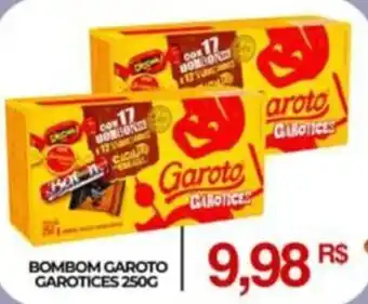 Mercadão Atacadista BOMBOM GAROTO GAROTICES 250G oferta