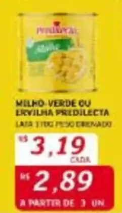 Assaí Atacadista Milho Verde ou Ervilha Predilecta oferta