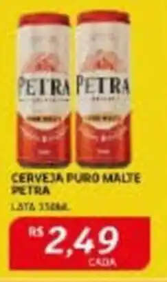 Assaí Atacadista CERVEJA PURO MALTE PETRA LATA 350ML oferta