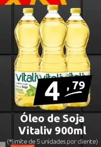 Óleo de Soja Vitaliv 900ml