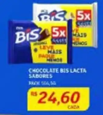 Assaí Atacadista CHOCOLATE BIS LACTA SABORES oferta