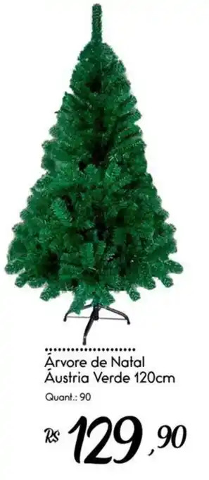 Arvore de Natal Austria Verde 120cm Quant.: 90