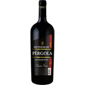 Mart Minas Vinho nacional tinto suave seleção garrafa pérgola 1l oferta