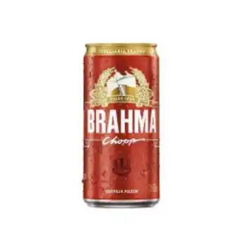 Mart Minas Cerveja chopp brahma lata 269ml oferta