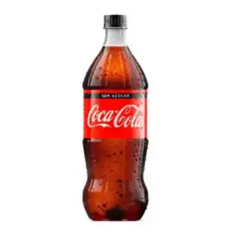 Mart Minas Refrigerante coca cola sem açúcar 1l oferta