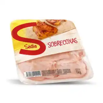 Mart Minas Sobrecoxa de frango congelada sadia 1kg oferta