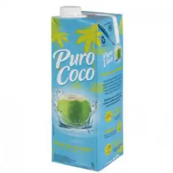 Mart Minas Água de coco puro coco 1l oferta