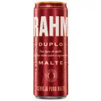 Cerveja duplo malte brahma lata 350ml