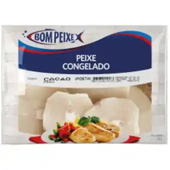 Mart Minas Peixe cação em postas sem pele congelado bom peixe 1kg oferta