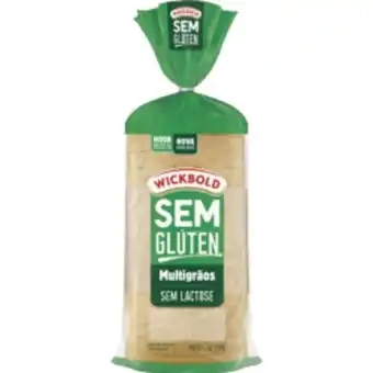 Mart Minas Pão de forma sem glúten e sem lactose wickbold 300g oferta