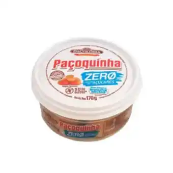 Paçoca rolha zero açúcar dacolônia 170g