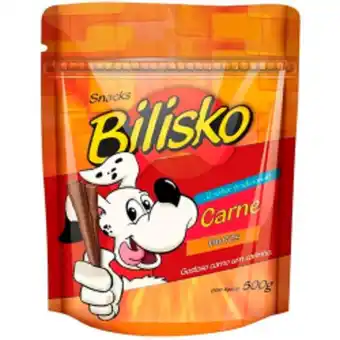 Mart Minas Alimento para cães palito fino bilisko 500g carne oferta