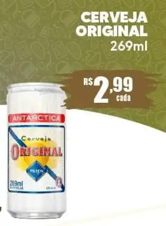 Supermercado Precito CERVEJA ORIGINAL 269ml oferta