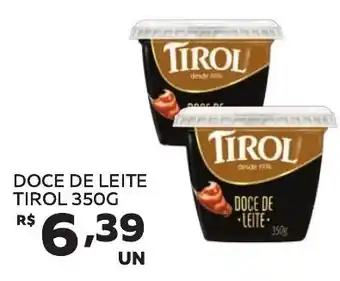 Lider Atacadista DOCE DE LEITE TIROL 350G oferta