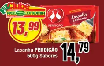 Redeconomia Lasanha PERDIGÃO 600g Sabores oferta