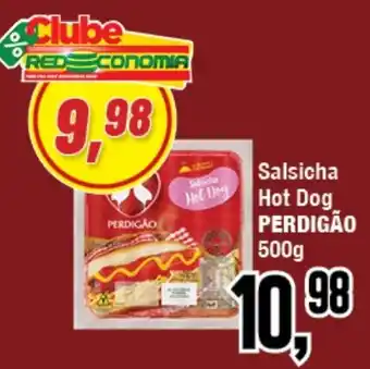 Redeconomia Salsicha Hot Dog PERDIGÃO 500g oferta