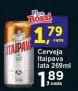 Rossi Supermercado Cerveja Itaipava lata 269ml oferta