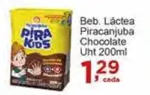 Rossi Supermercado Beb. Láctea Piracanjuba Chocolate Uht 200ml oferta