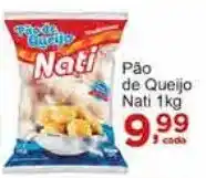 Rossi Supermercado Pão de Queijo Nati 1kg oferta