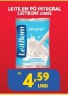 Leite em po Integral Leitebom 200g