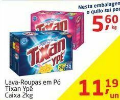 Tenda Atacado Detergente em pó tixan ypê oferta