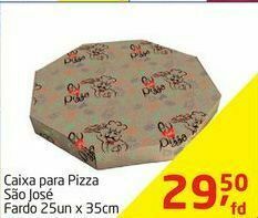 Tenda Atacado Caixa para pizza sao jose oferta