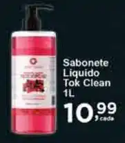 Rossi Supermercado Sabonete Liquido Tok Clean 1L oferta