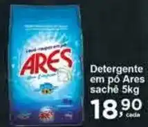 Rossi Supermercado Detergente em pó Ares sache 5kg oferta
