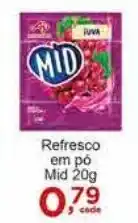 Refresco em pó Mid 20g