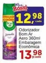 Rossi Supermercado Odorizador Bom Ar Aero 360ml oferta